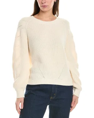 525 America Lace-Up Back Sweater