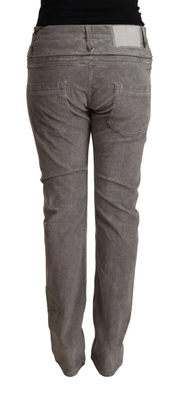 Acht  Cotton Straight Fit High Waist Women's Pants
