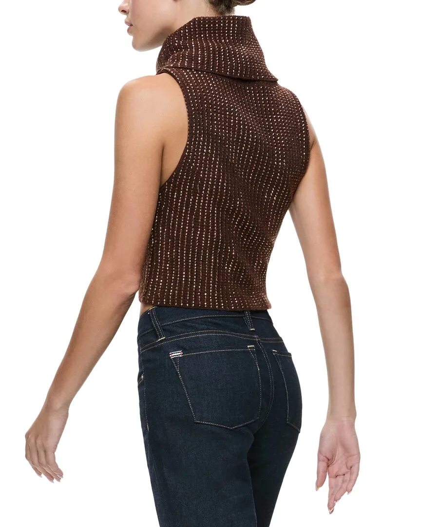 alice   olivia Alma Wool Shell