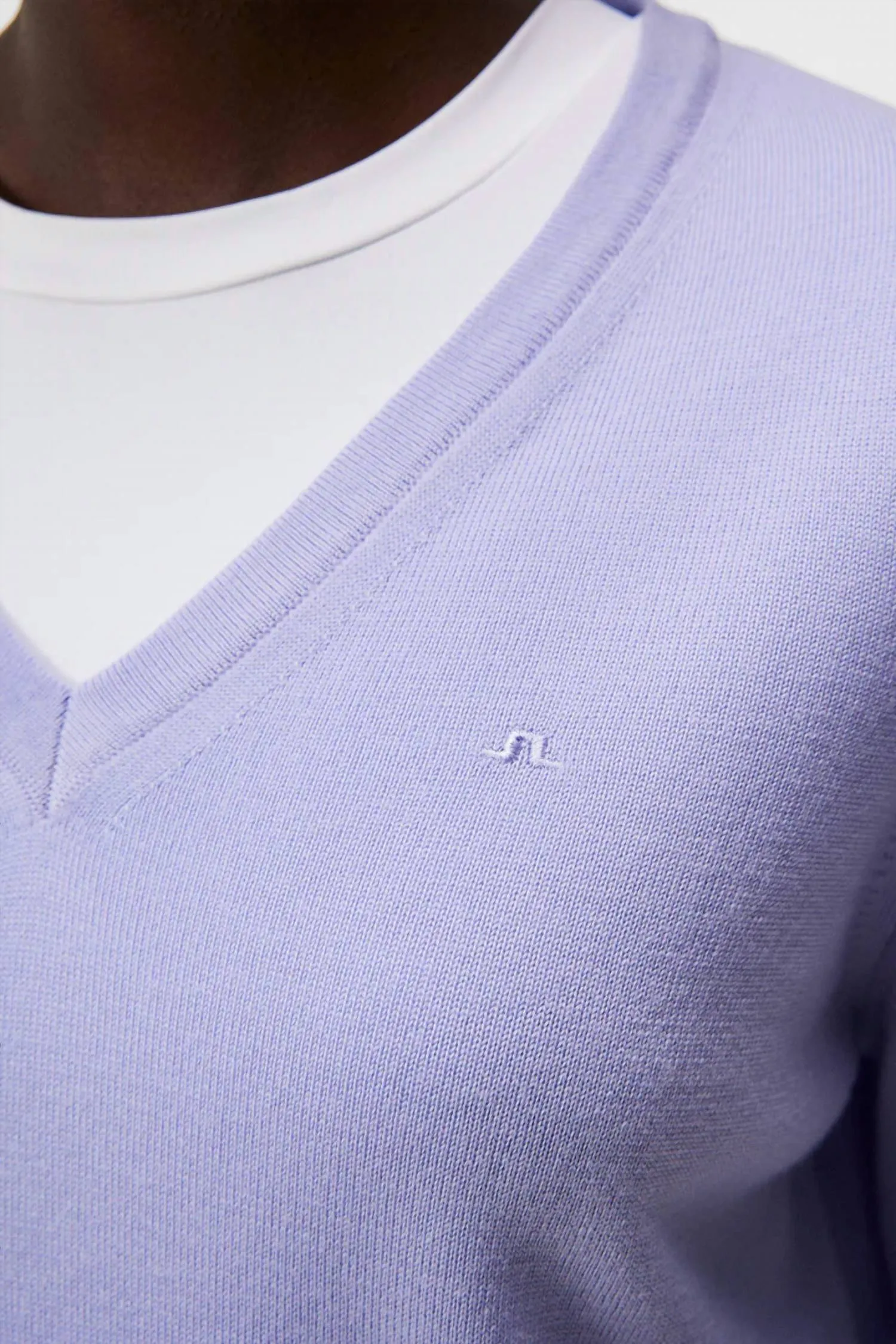 Amaya Knitted Sweater In Sweet Lavender