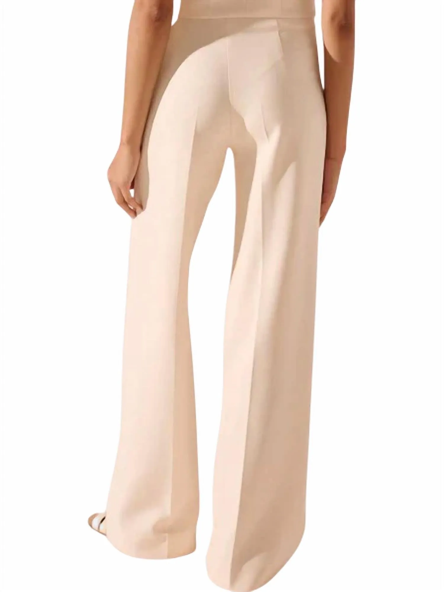 Amber Trousers In Shell Rose