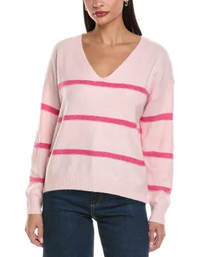 ANNA KAY Kelly Moi Striped Cashmere-Blend Sweater