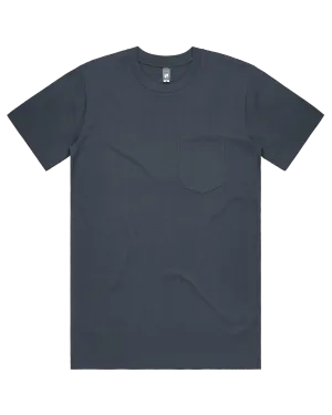 AS Colour Clothing Classic Pocket T-Shirt in Petrol Blue