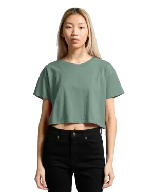 AS Colour Clothing Crop T-Shirt in Mineral