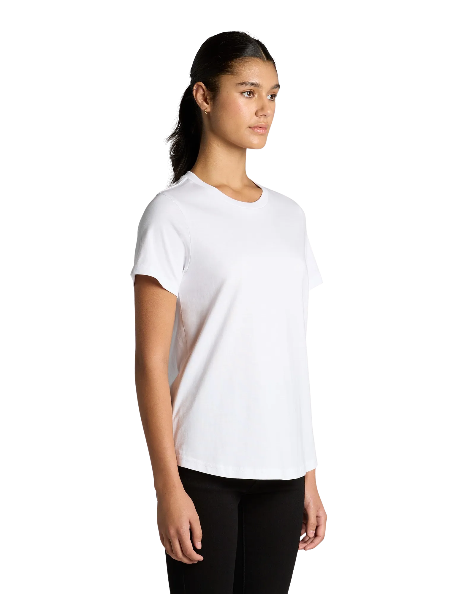 AS Colour Clothing Maple Curve T-Shirt in White