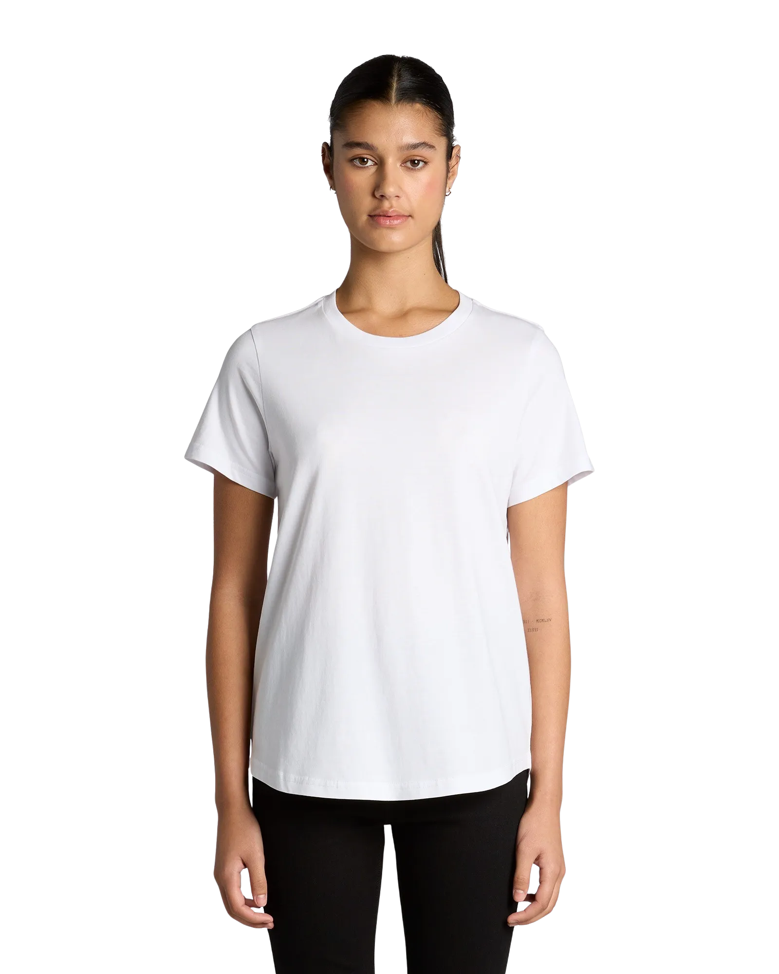 AS Colour Clothing Maple Curve T-Shirt in White