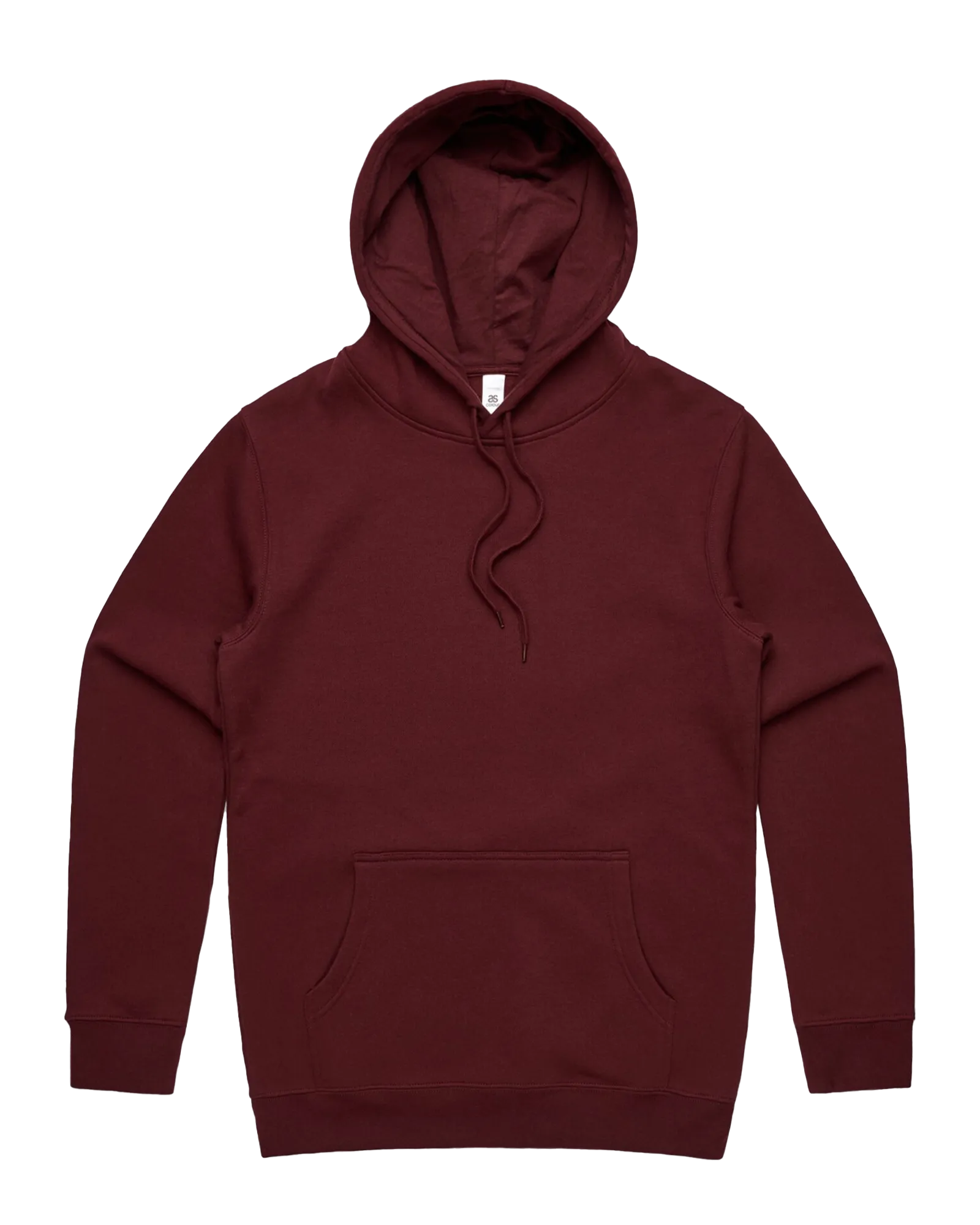 AS Colour Clothing Stencil Hoodie in Burgundy