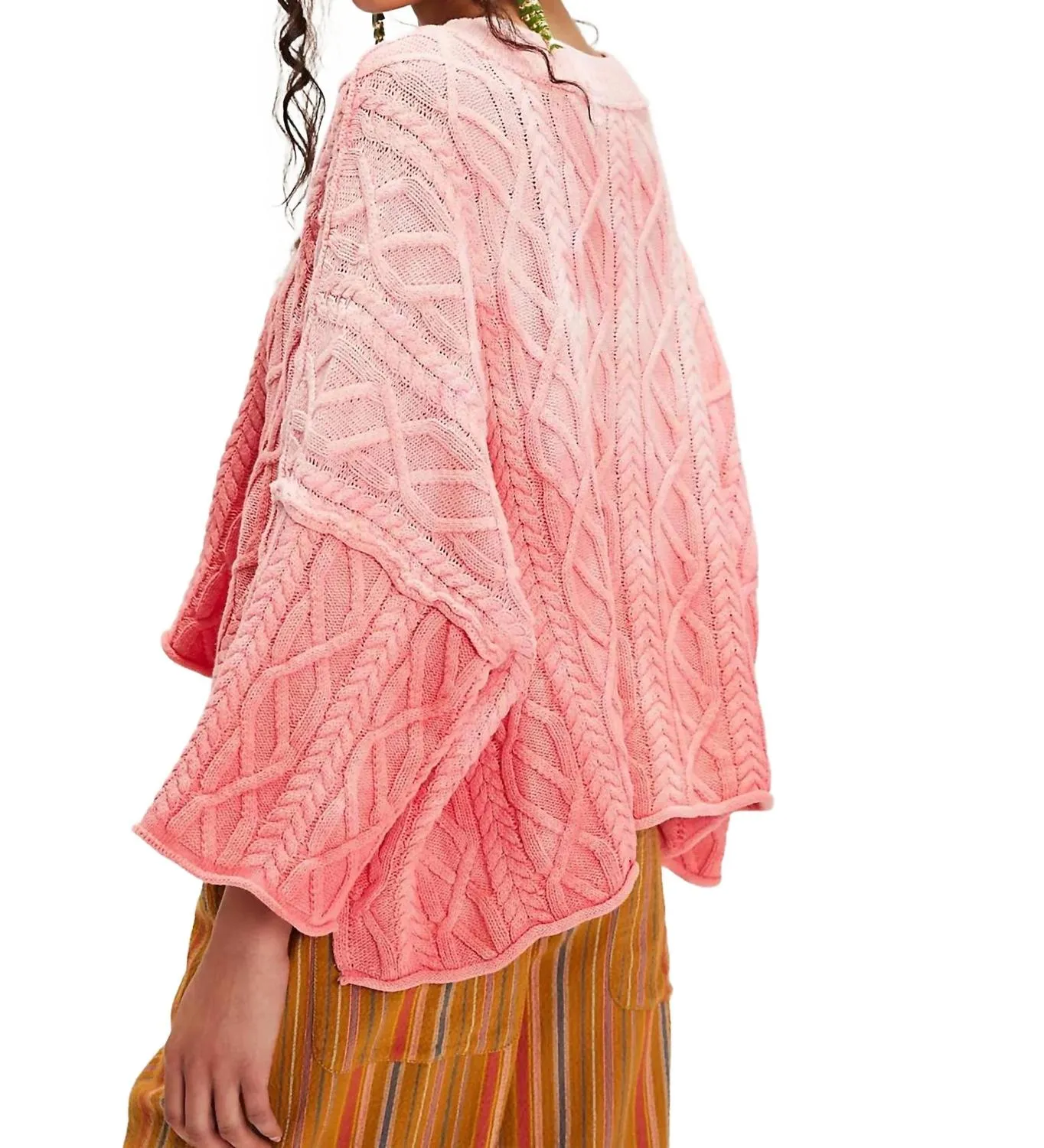 Ashore Sweater In Pink