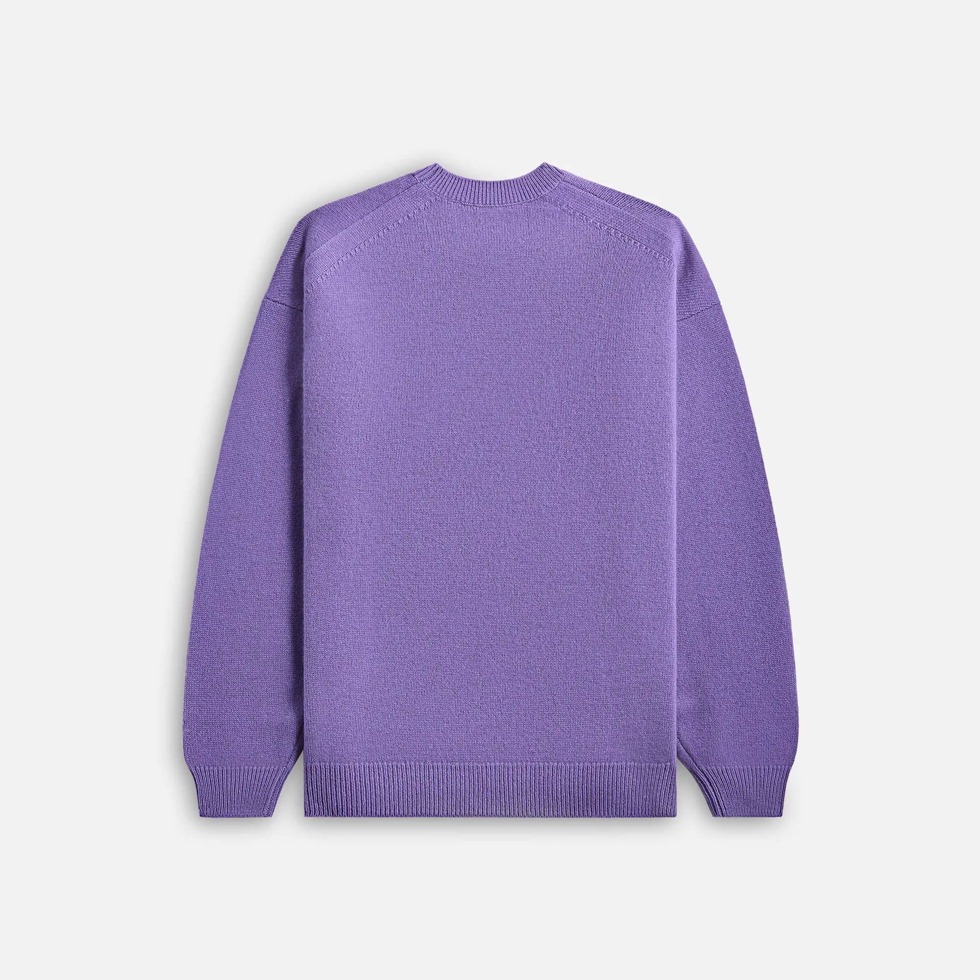 Auralee Baby Cashmere Knit P/O - Purple Auralee Clothing