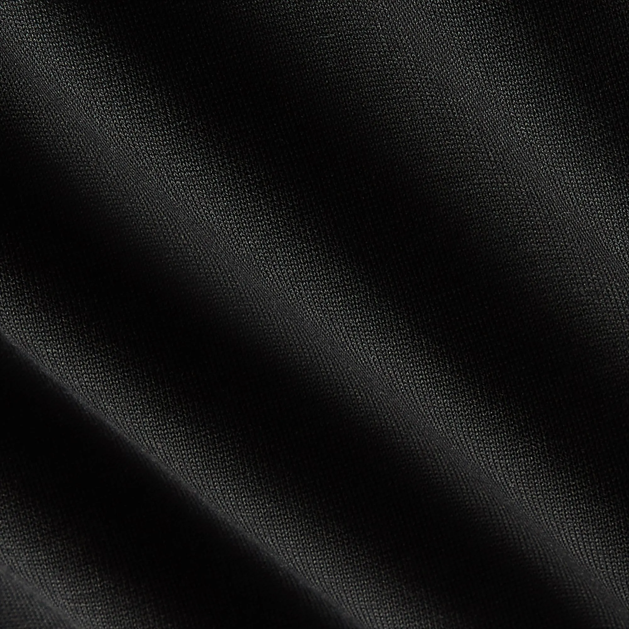 Auralee Luster Plaiting Tee - Black Auralee Clothing
