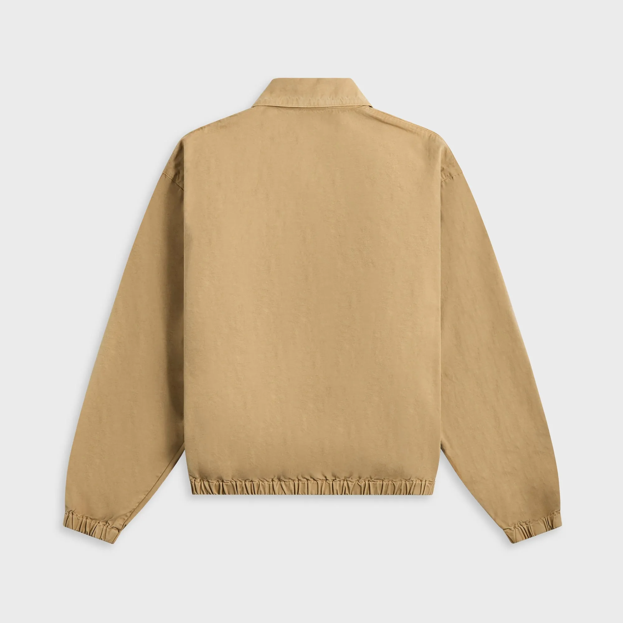 Auralee Product Dyed Finx Garbadine Swing Top - Dyed Beige Auralee Clothing