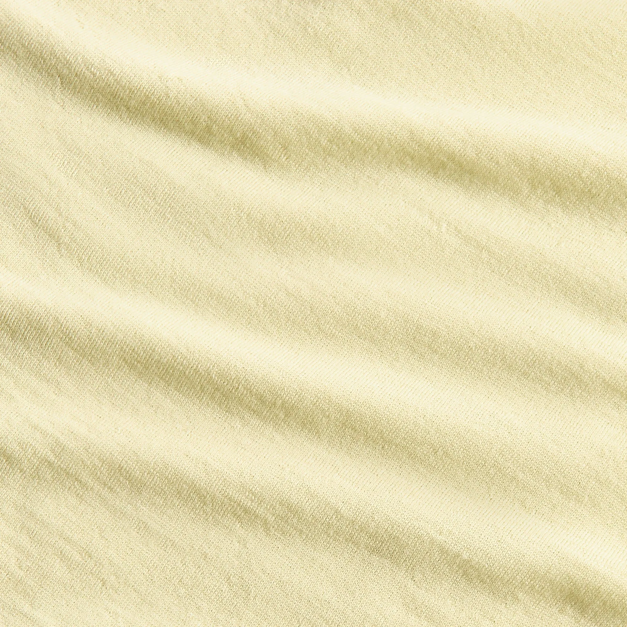 Auralee Product Dyed Wool Knit Polo - Light Pistahio Auralee Clothing