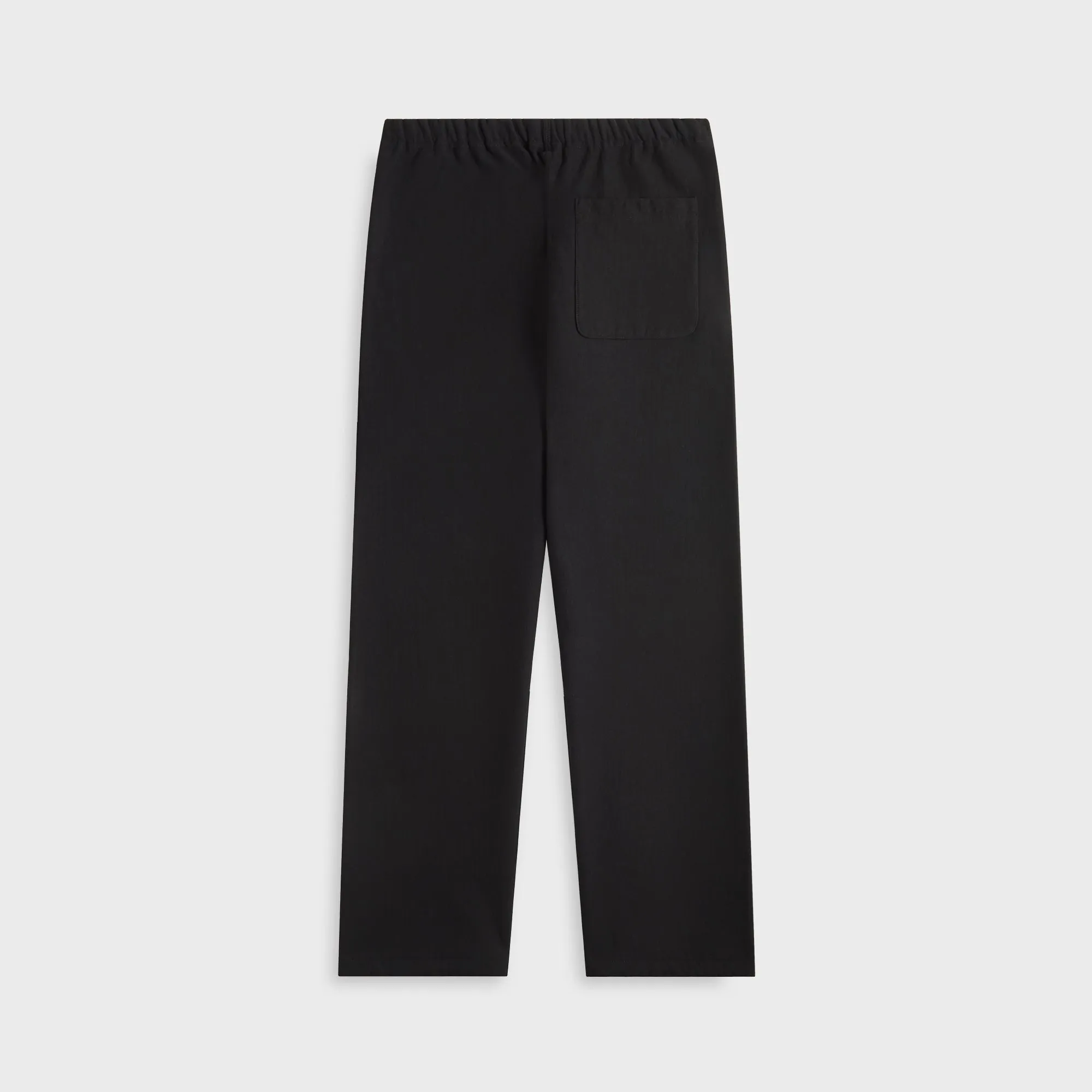 Auralee Smooth Soft BD Sweat Pant - Black Auralee Clothing