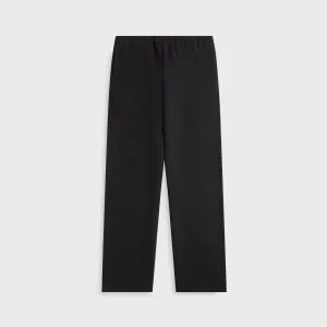 Auralee Smooth Soft BD Sweat Pant - Black Auralee Clothing