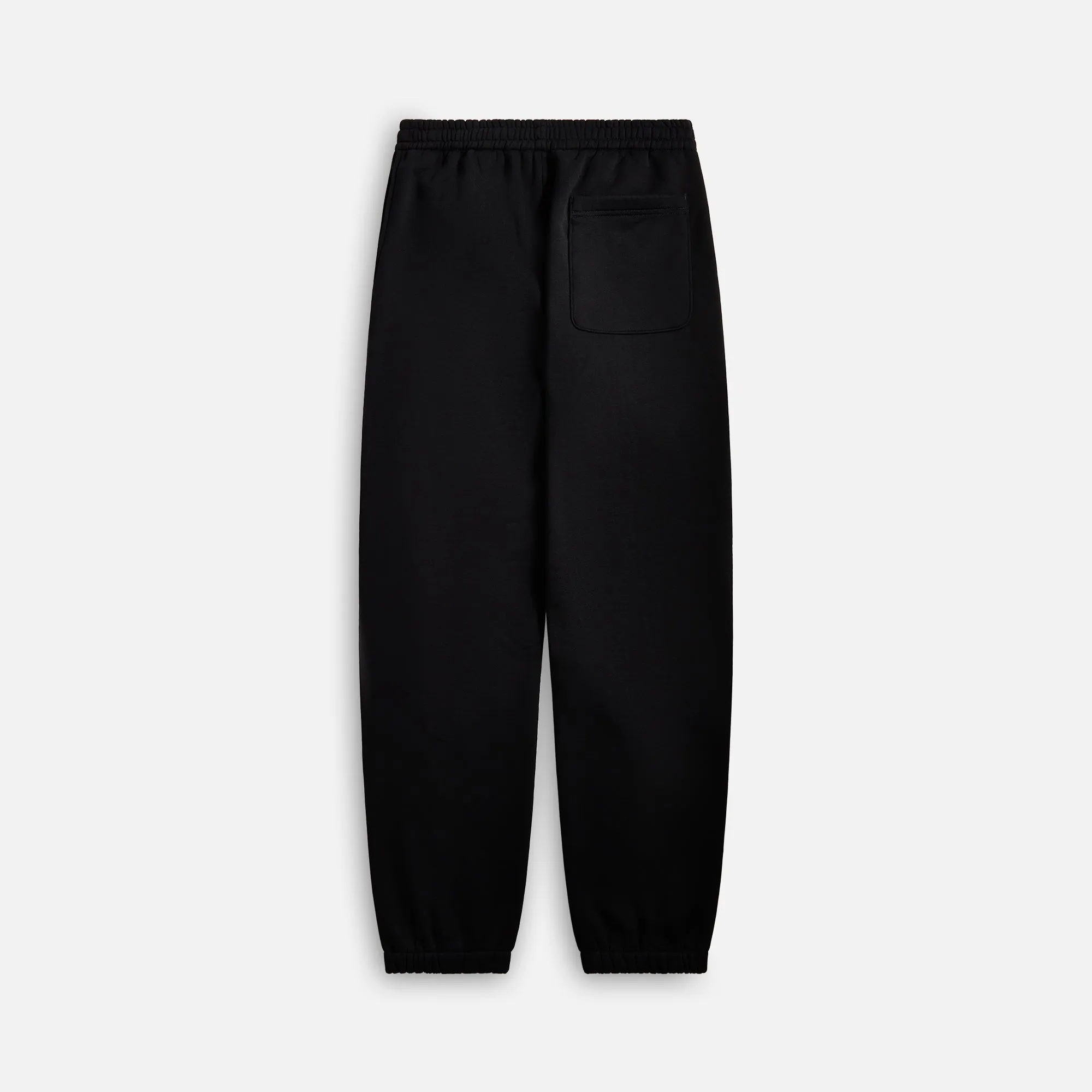 Auralee Smooth Soft Sweat Pants - Black Auralee Clothing