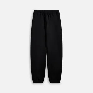 Auralee Smooth Soft Sweat Pants - Black Auralee Clothing