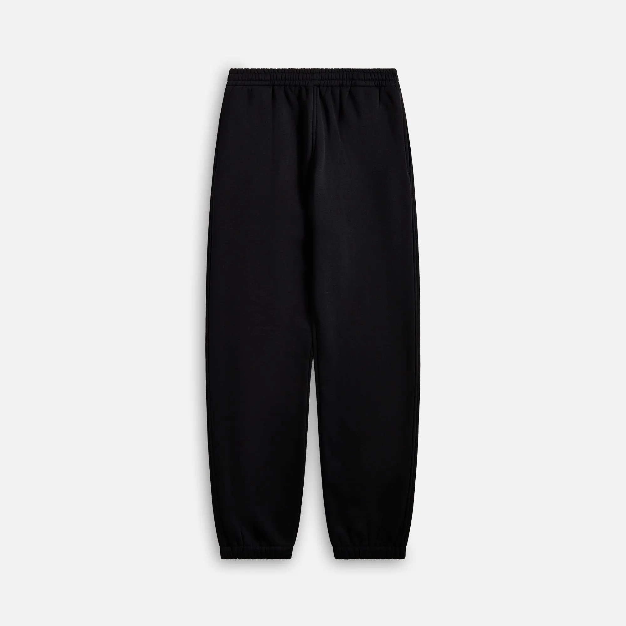 Auralee Smooth Soft Sweat Pants - Black Auralee Clothing