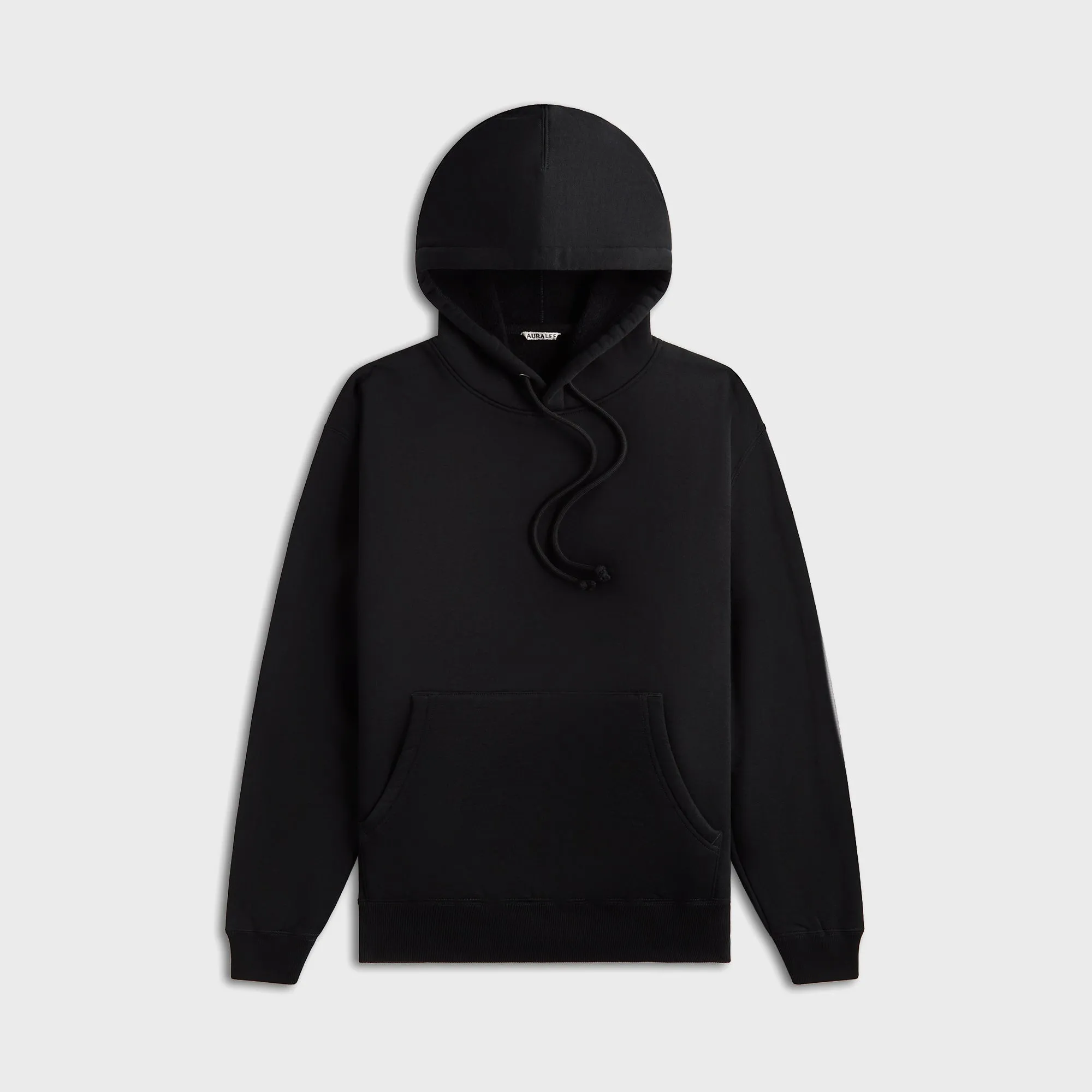 Auralee Smooth Soft Sweater Parka - Black Auralee Clothing