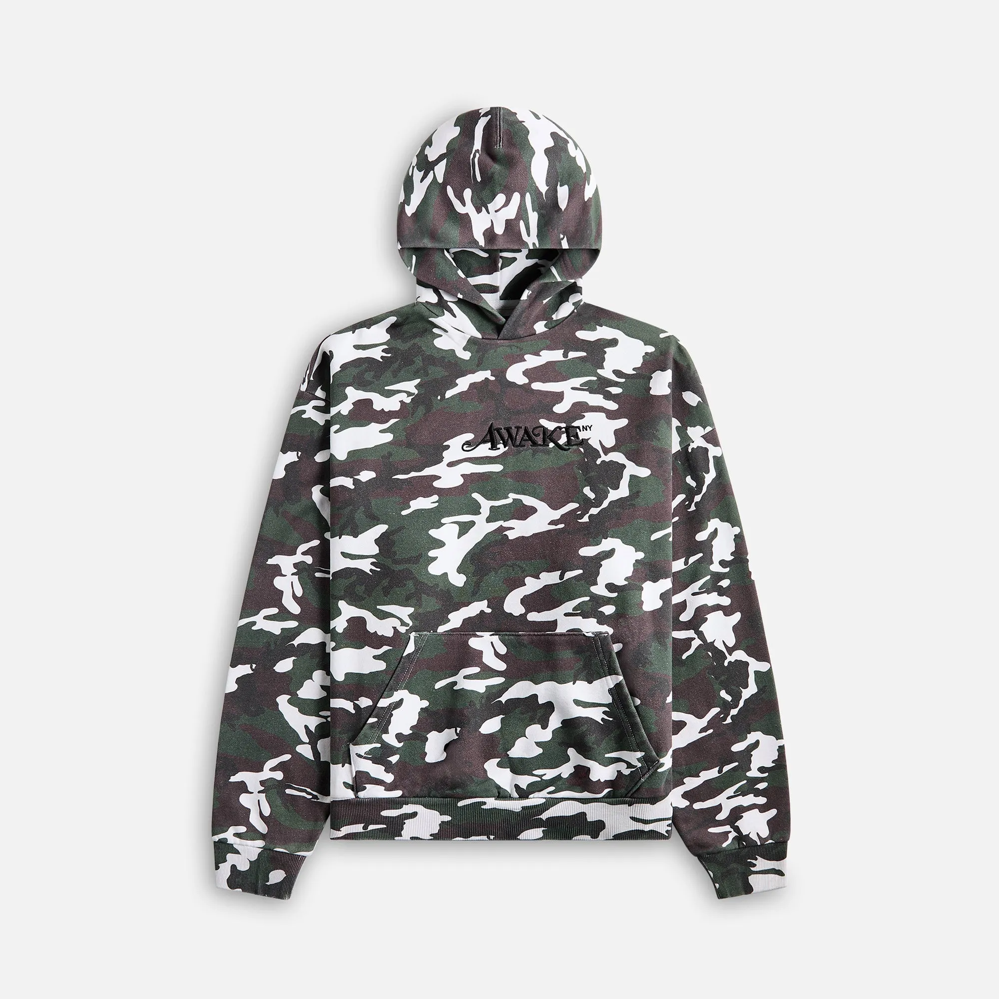 Awake NY Camo Hoodie - Green Camo Awake NY Clothing