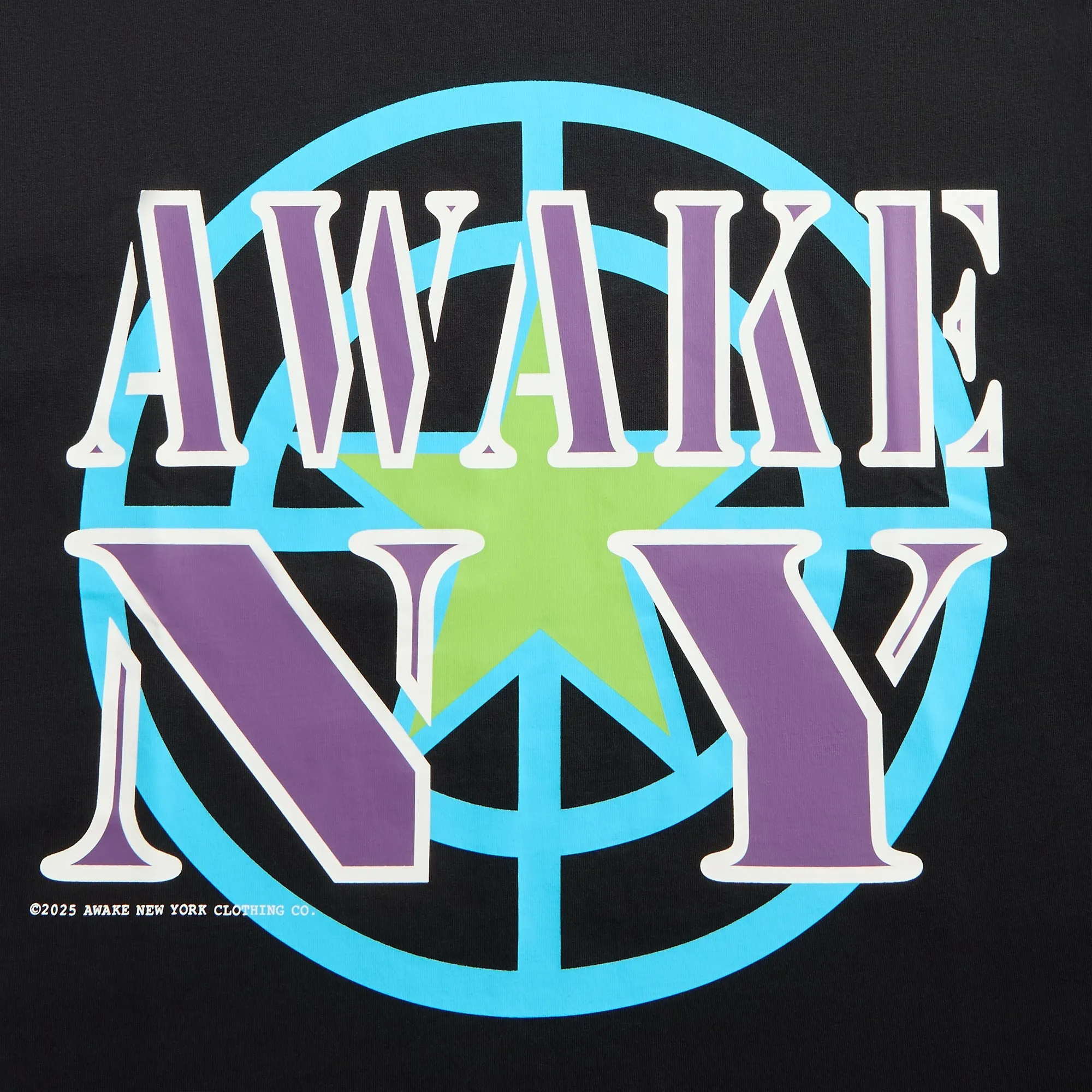 Awake NY Crosshair Tee - Black Awake NY Clothing