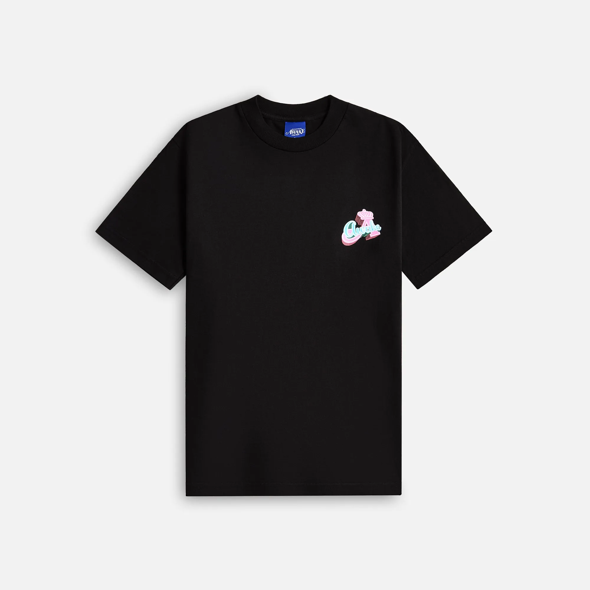 Awake NY Crown A Tee - Black Awake NY Clothing
