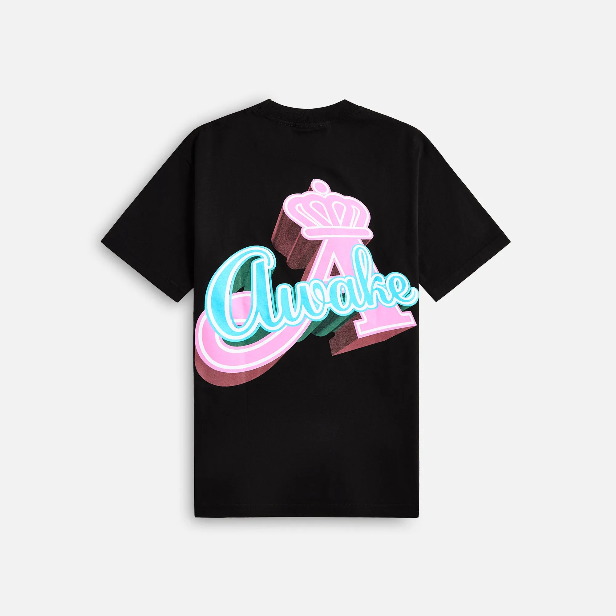 Awake NY Crown A Tee - Black Awake NY Clothing