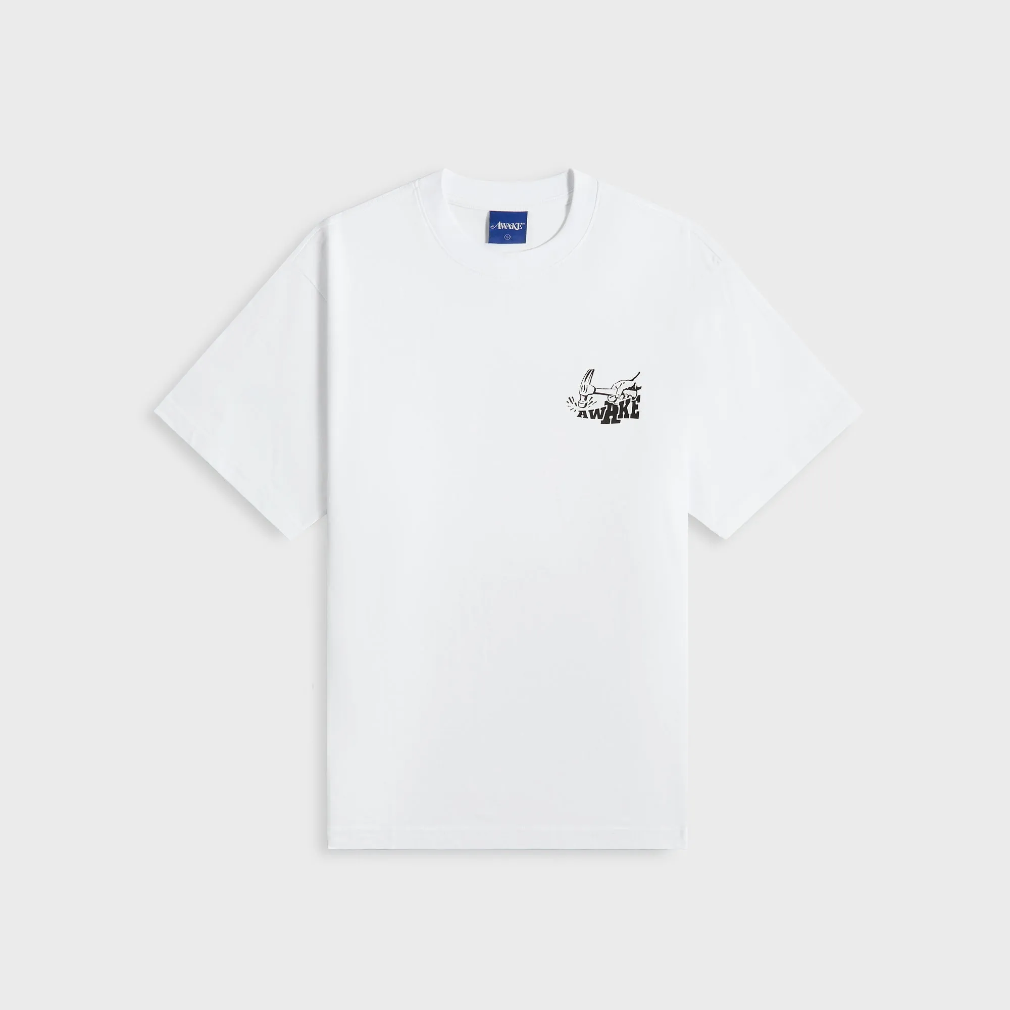 Awake NY Hammer Tee - White Awake NY Clothing