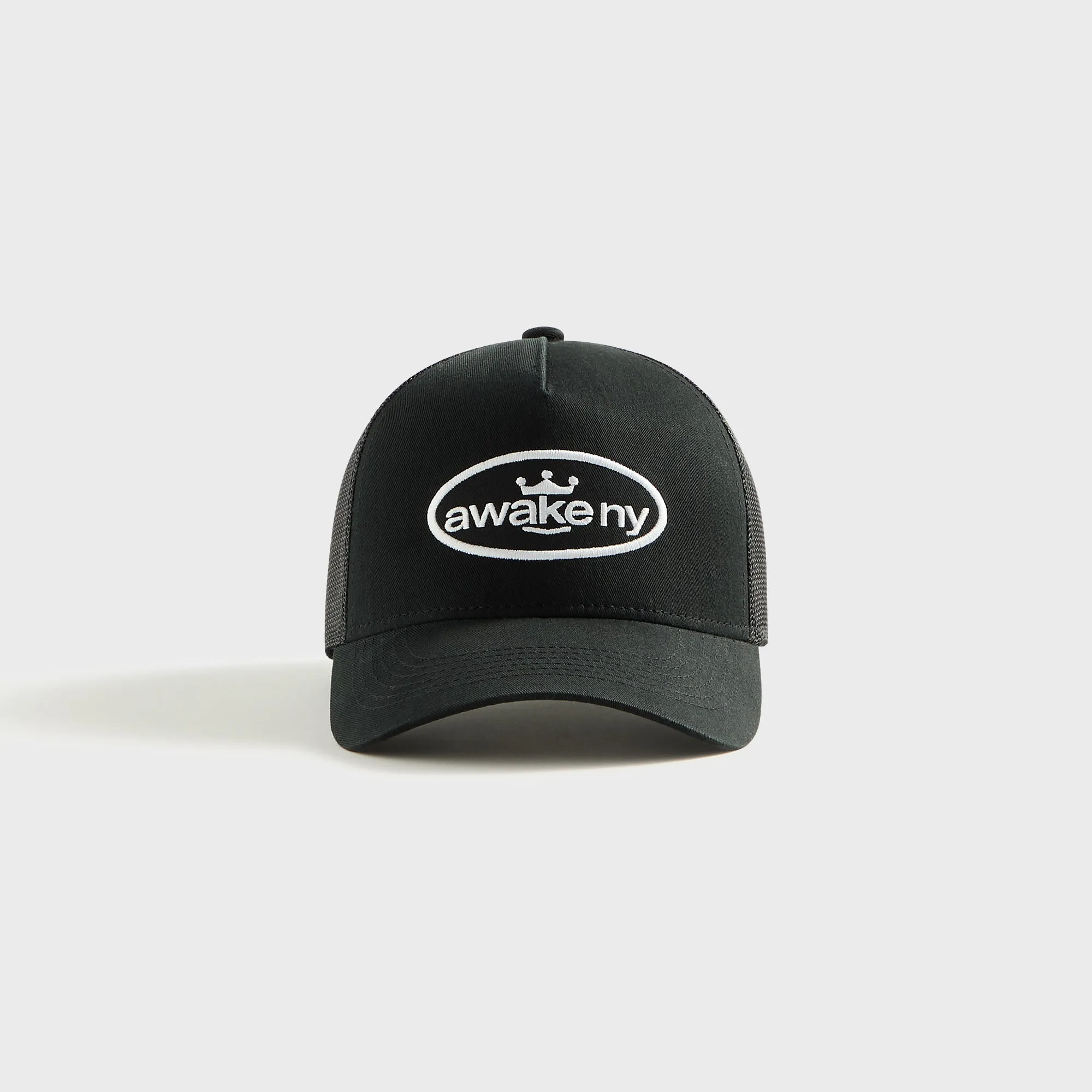 Awake NY King Logo Trucker Cap - Black Awake NY Clothing