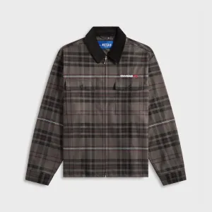 Awake NY Plaid Flannel Shirt - Brown Awake NY Clothing