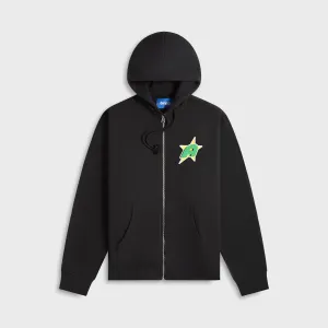 Awake NY Star A Zip Up Hoodie - Black Awake NY Clothing