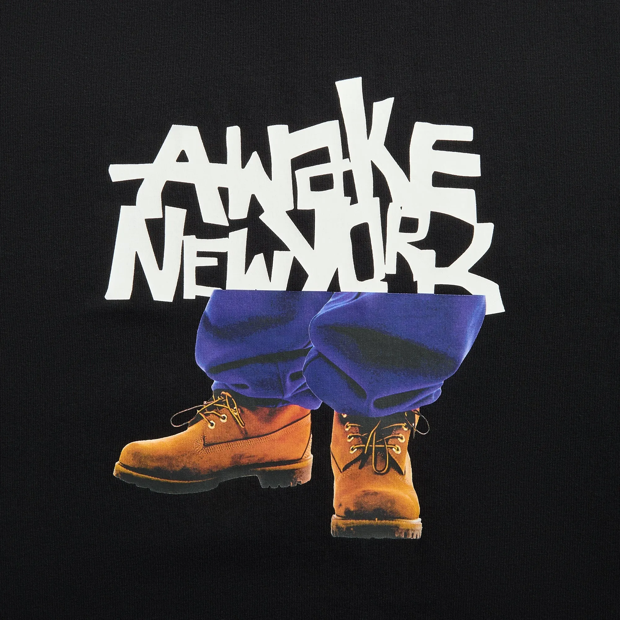 Awake NY Stomper Tee - Black Awake NY Clothing