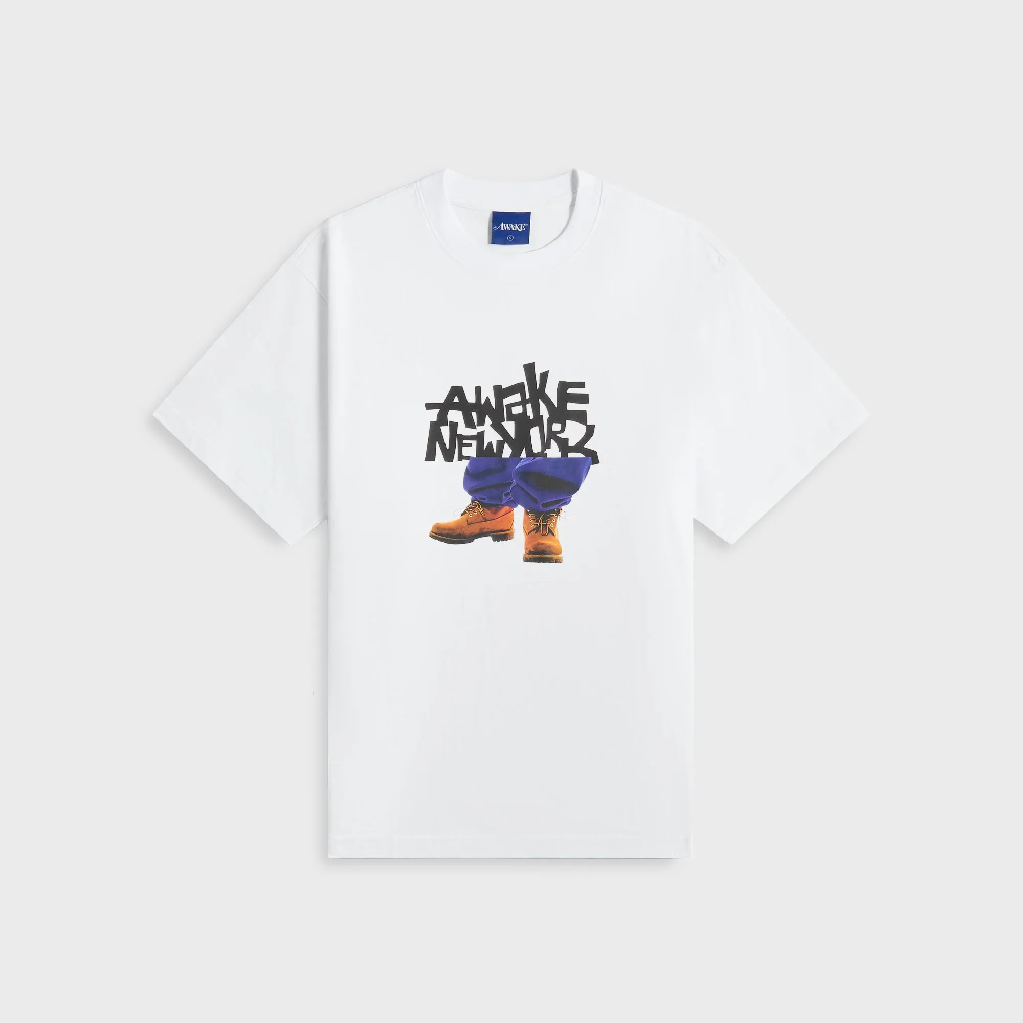Awake NY Stomper Tee - White Awake NY Clothing