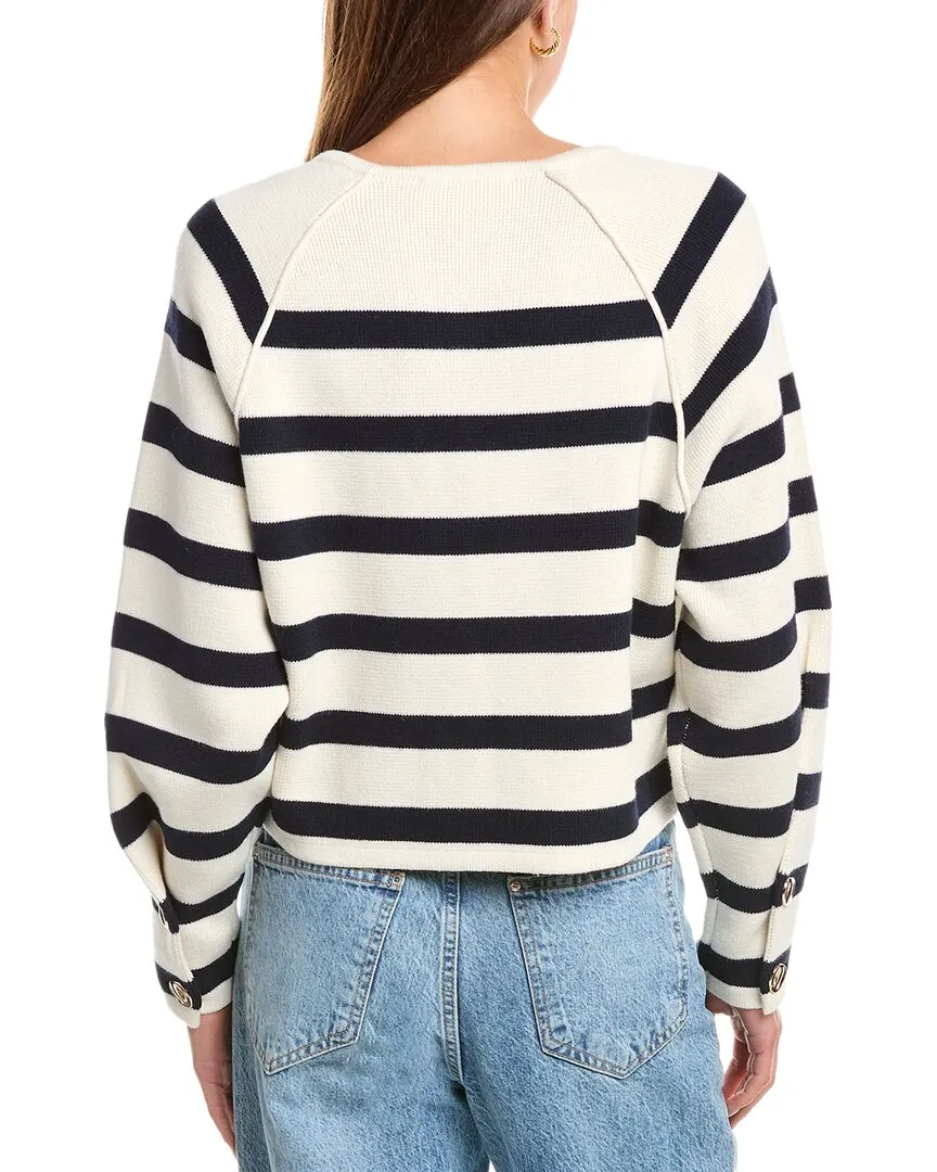 ba&sh Massimo Wool-Blend Cardigan