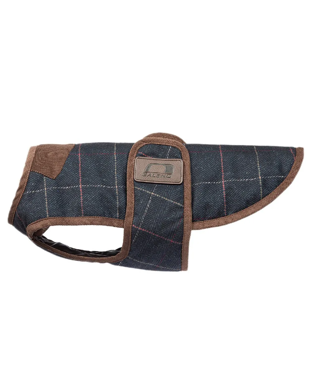 Baleno Bobby Printed Tweed Dog Coat Baleno Clothing