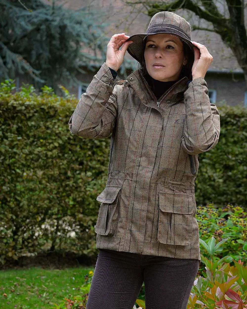 Baleno Caitlin Printed Tweed Hat Baleno Clothing