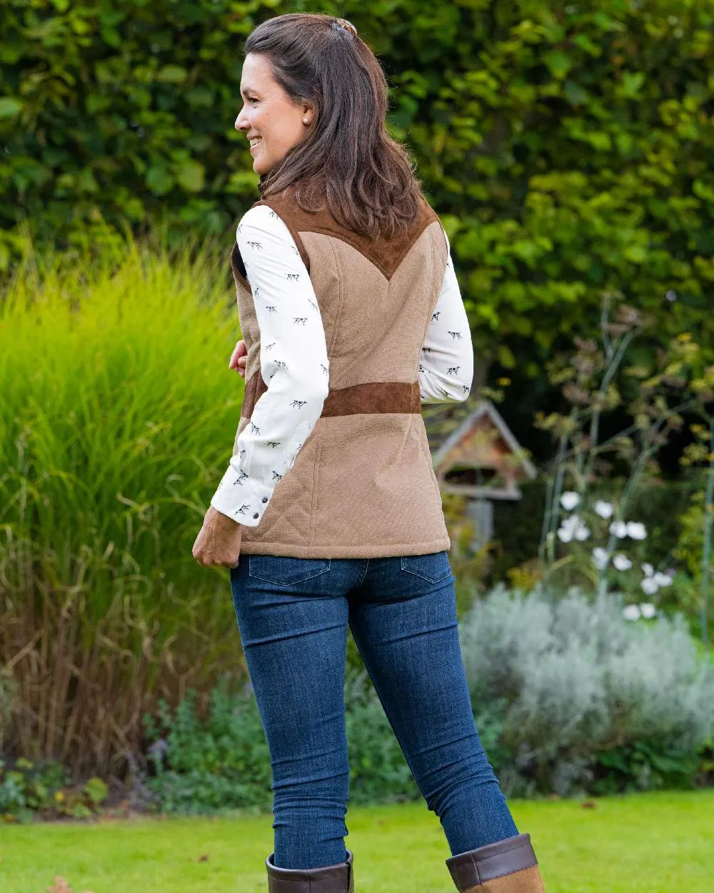 Baleno Maree Dobby Quilted Ladies Bodywarmer Baleno Clothing