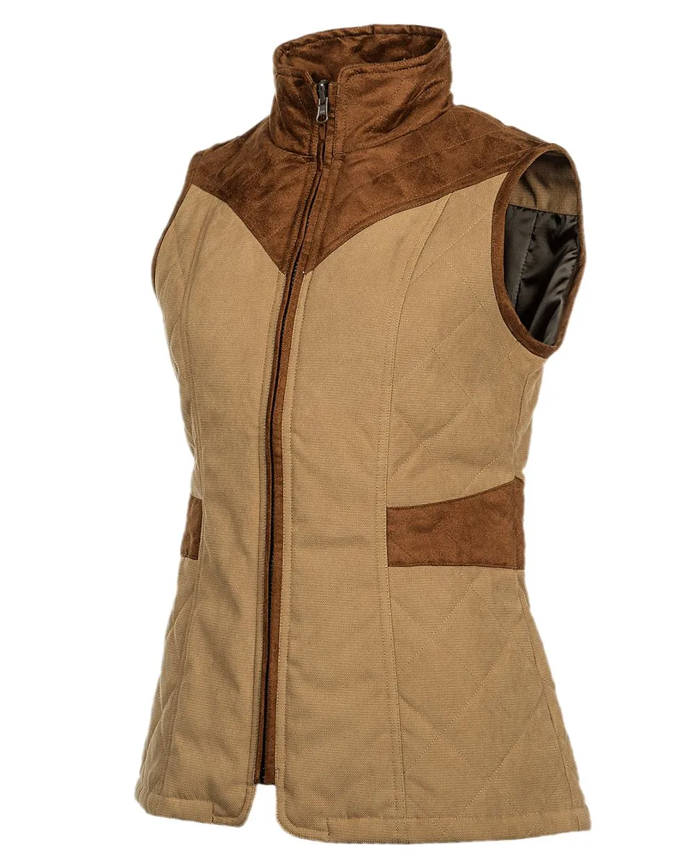 Baleno Maree Dobby Quilted Ladies Bodywarmer Baleno Clothing