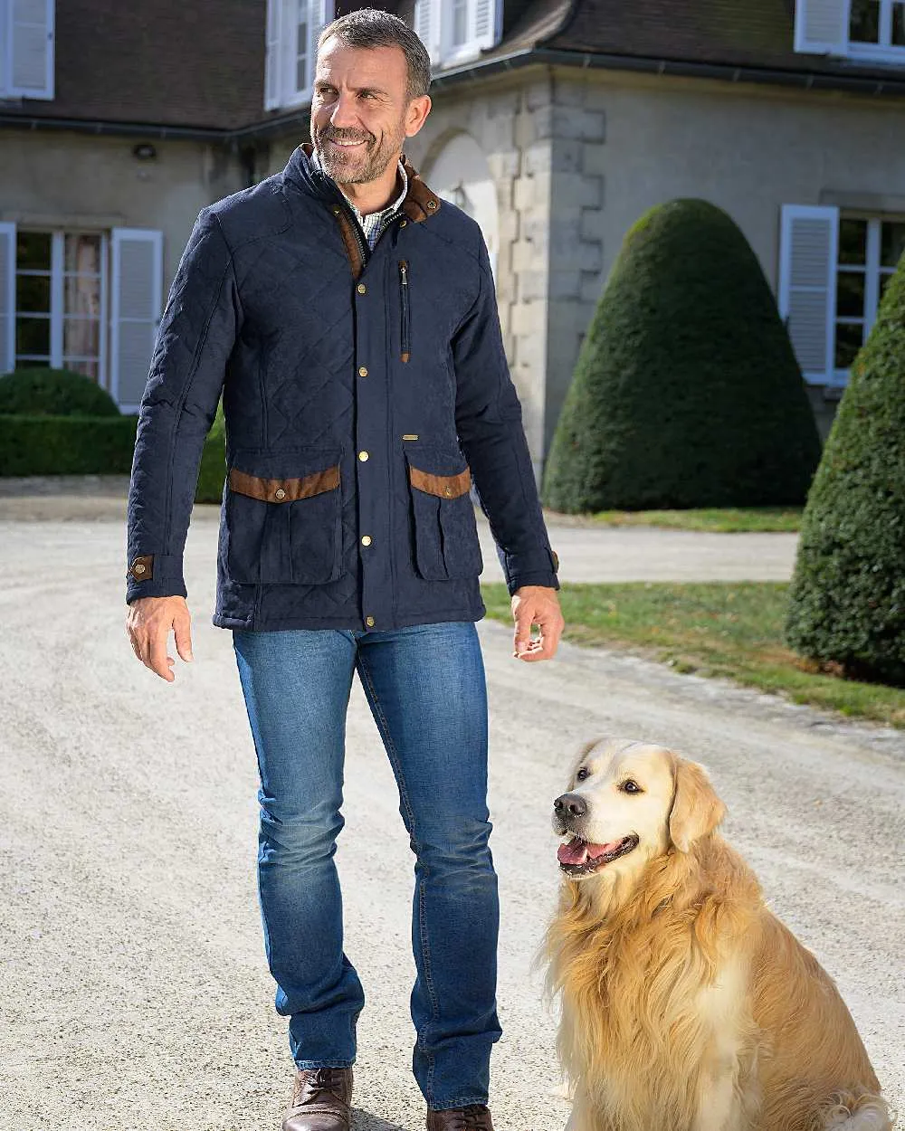 Baleno Mens Goodwood Quilted Jacket Baleno Clothing