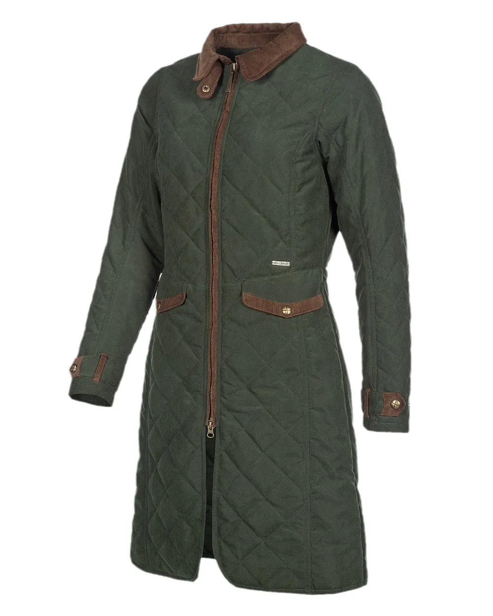 Baleno Womens Audrey Quilted Ladies Coat Baleno Clothing