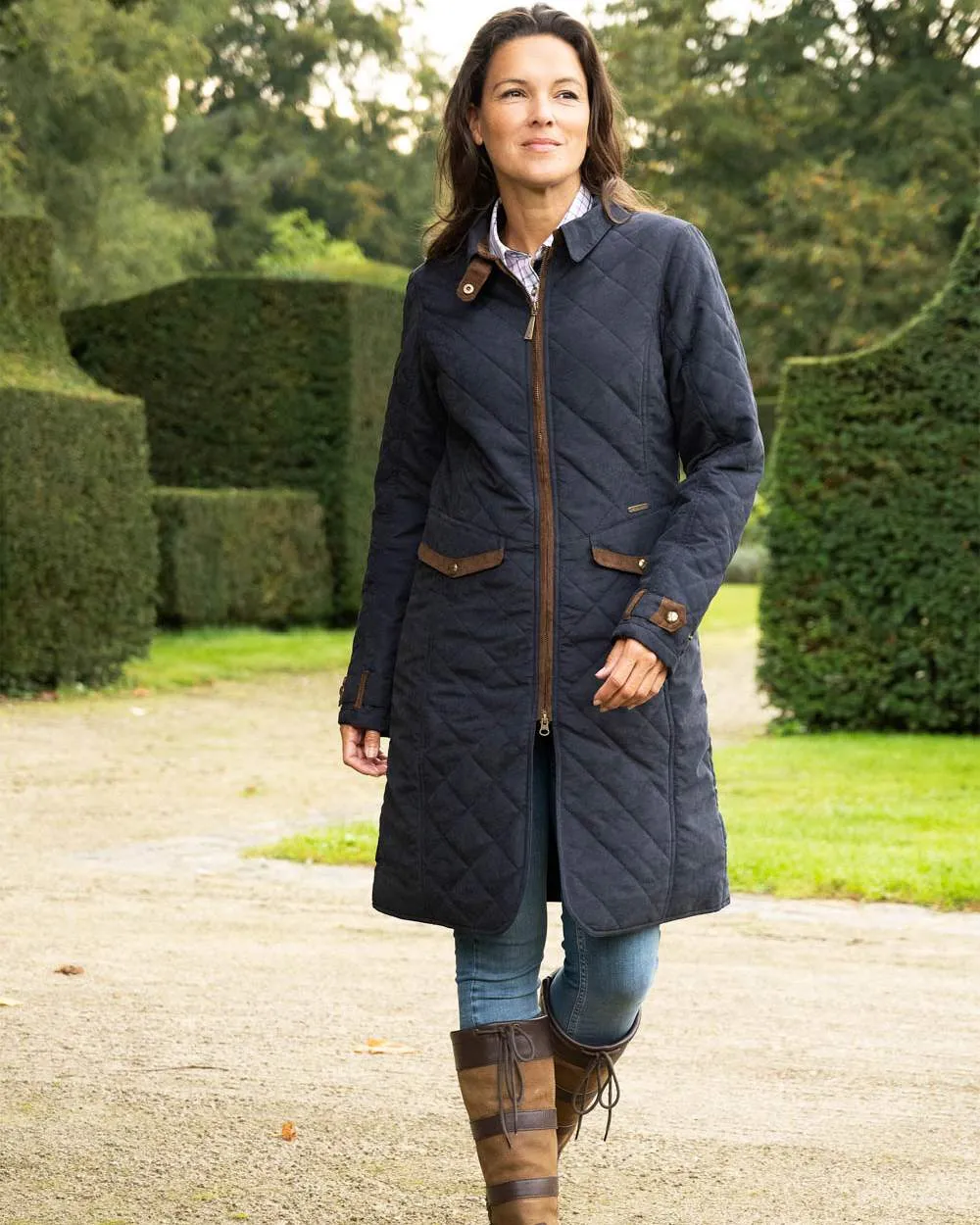 Baleno Womens Audrey Quilted Ladies Coat Baleno Clothing