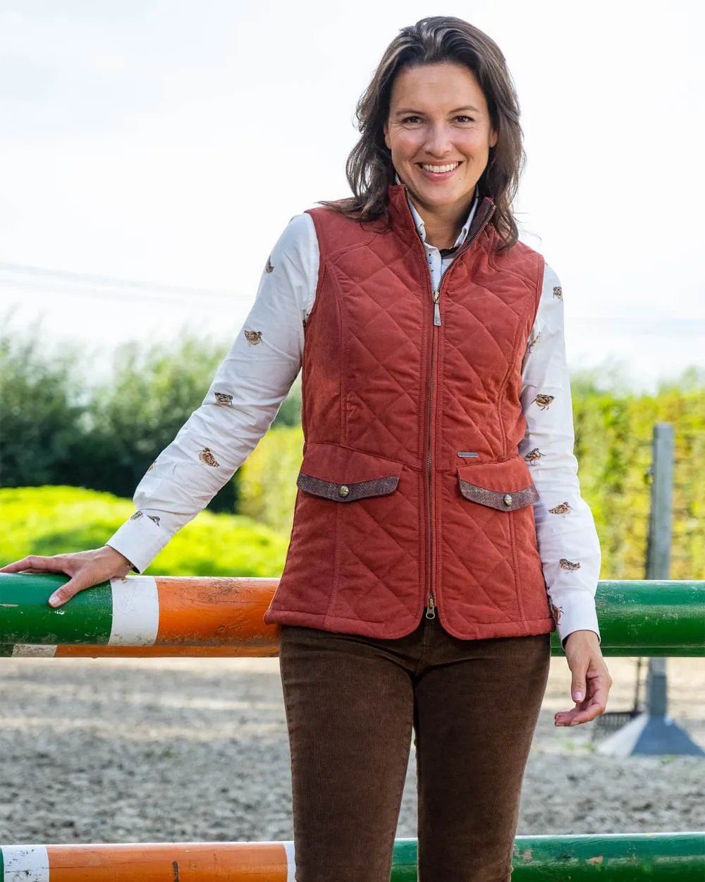 Baleno Womens Chester Quilted Gilet Baleno Clothing
