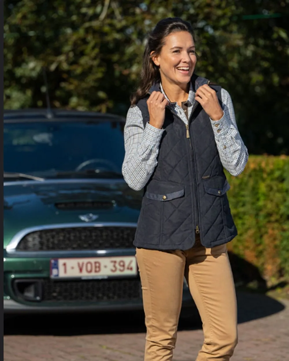 Baleno Womens Chester Quilted Gilet Baleno Clothing