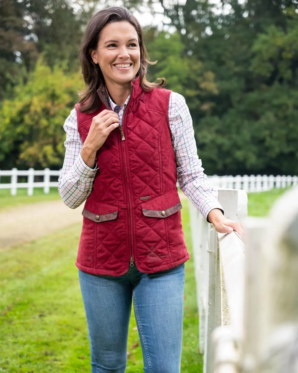 Baleno Womens Chester Quilted Gilet Baleno Clothing