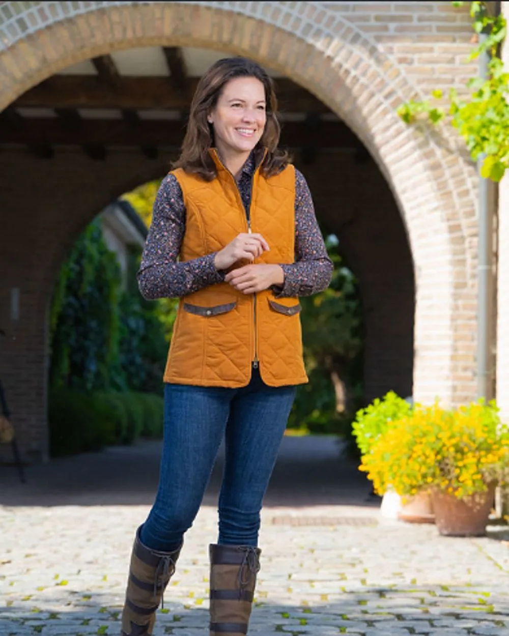 Baleno Womens Chester Quilted Gilet Baleno Clothing