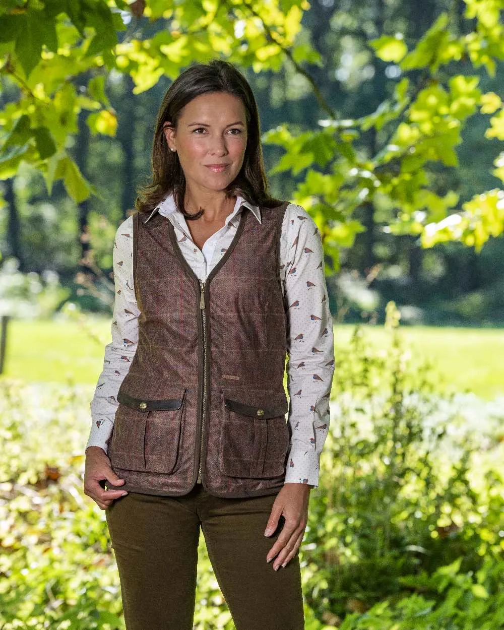 Baleno Womens Kenwood Shooting Vest Baleno Clothing