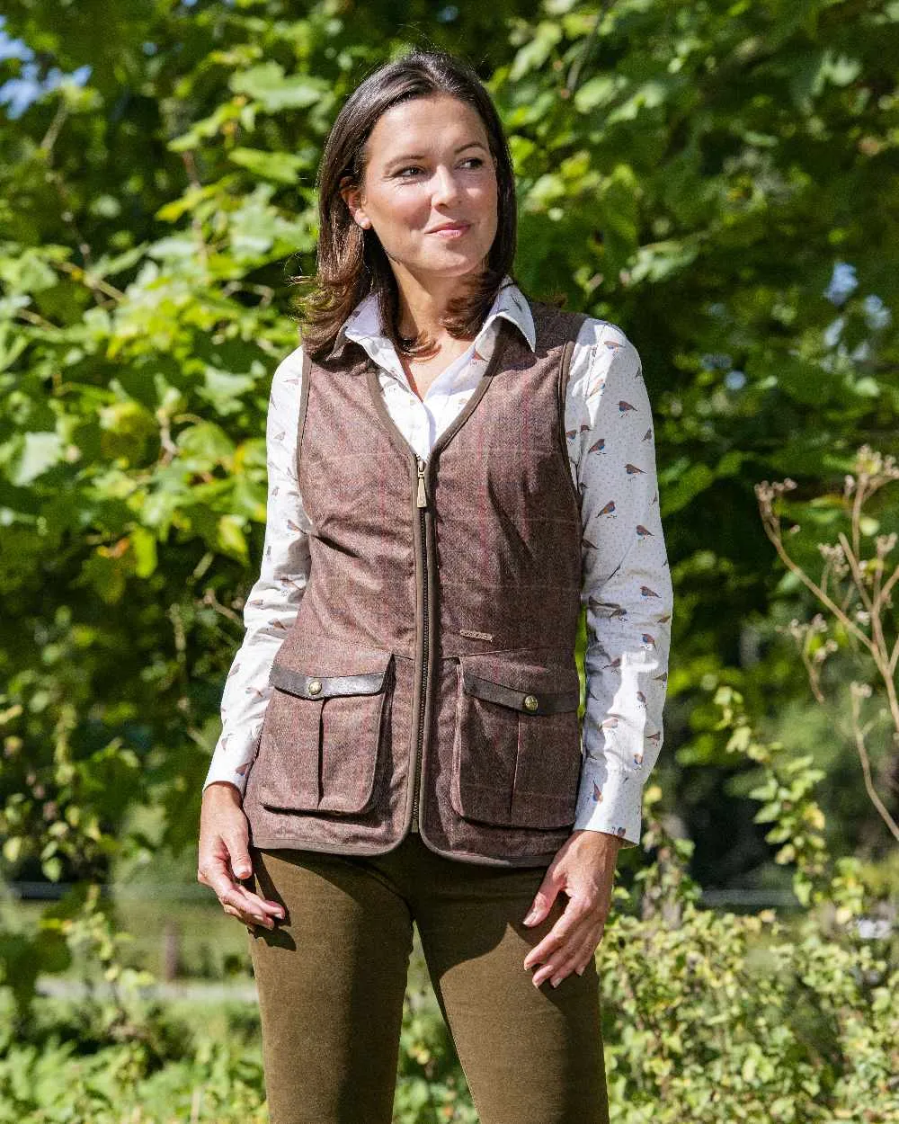 Baleno Womens Kenwood Shooting Vest Baleno Clothing
