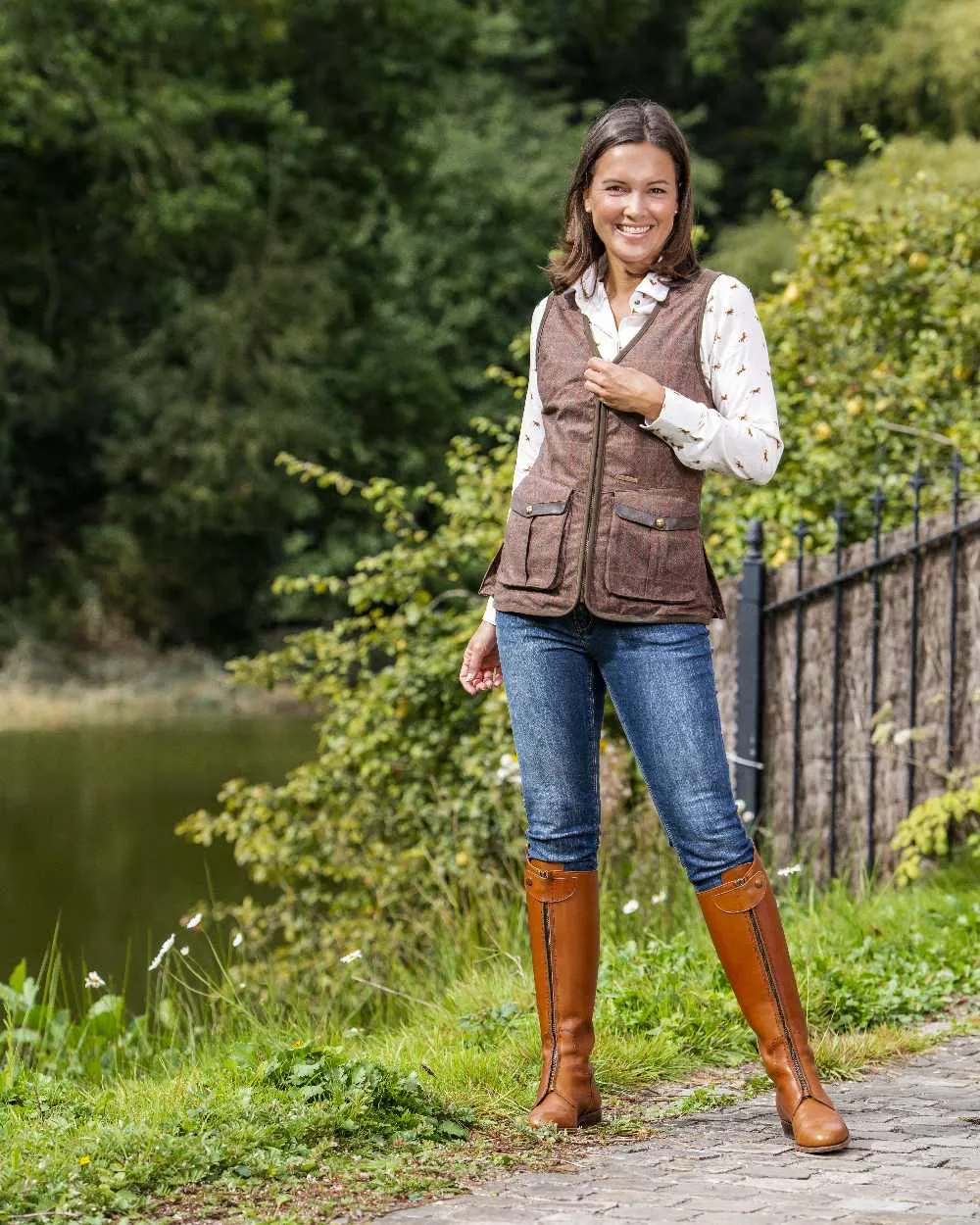 Baleno Womens Kenwood Shooting Vest Baleno Clothing