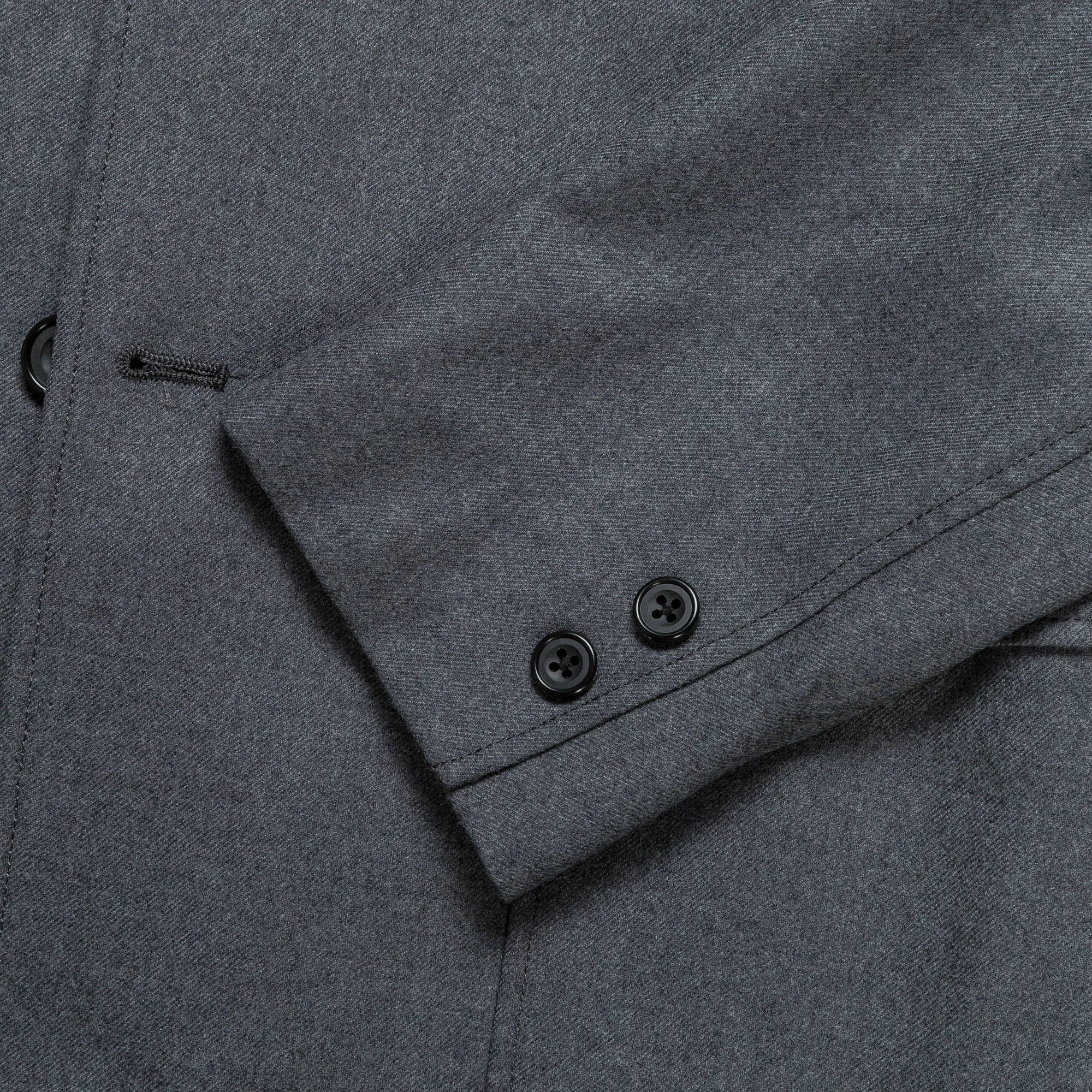 Beams Clothing 3B Jacket Flannel - Grey