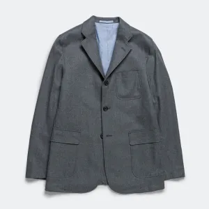 Beams Clothing 3B Jacket Flannel - Grey