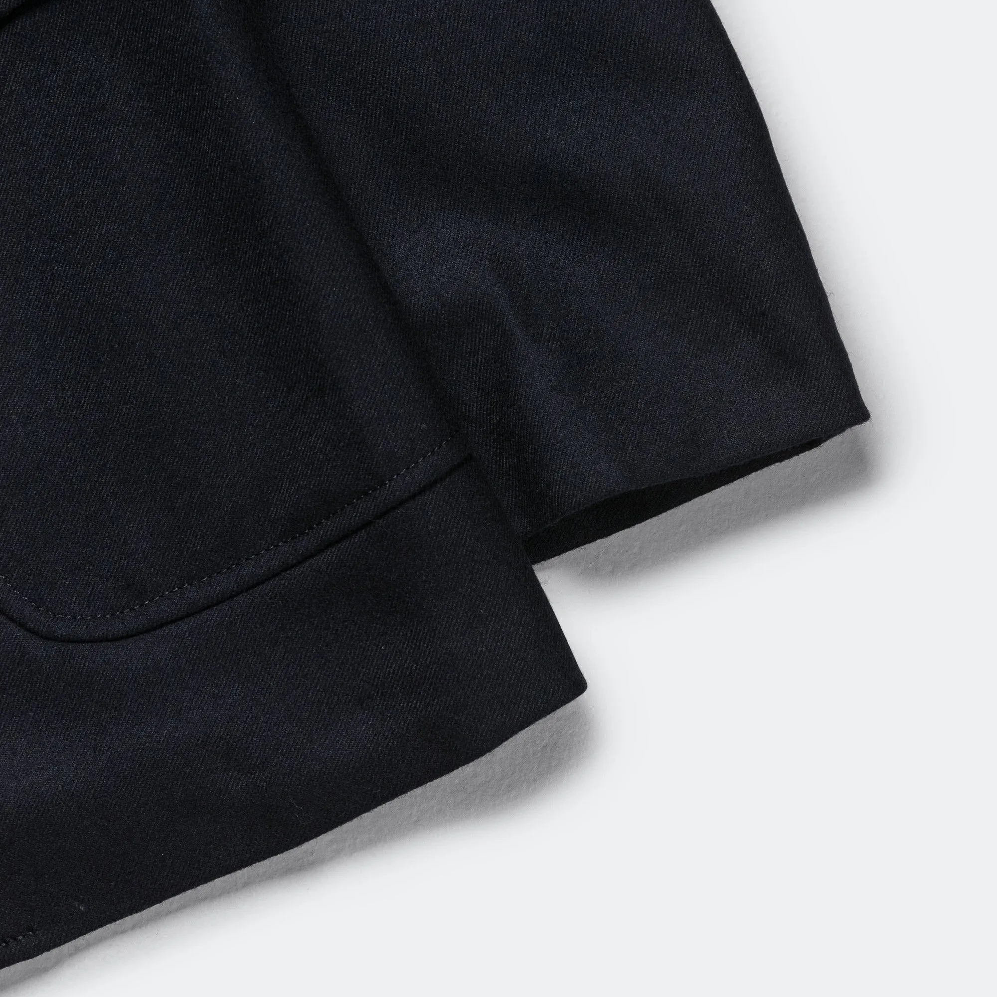 Beams Clothing 3B Jacket Flannel - Navy